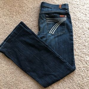 Seven for all mankind dojo jeans sz 27